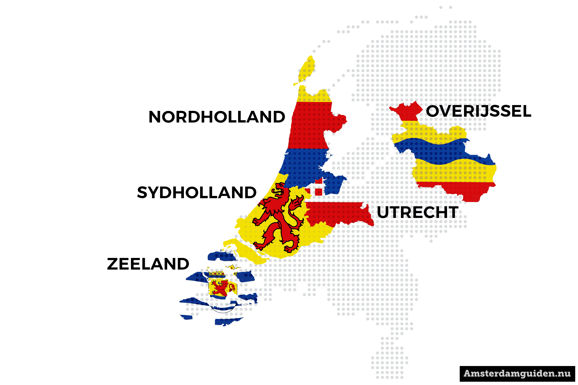 Karta Nederländerna