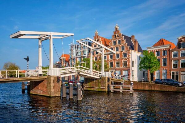 Gravestenenbrug bridge in Haarlem